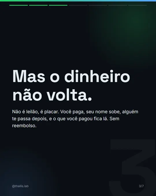 Terceira tela do carrossel, sobre a origem do Mechanical Turk