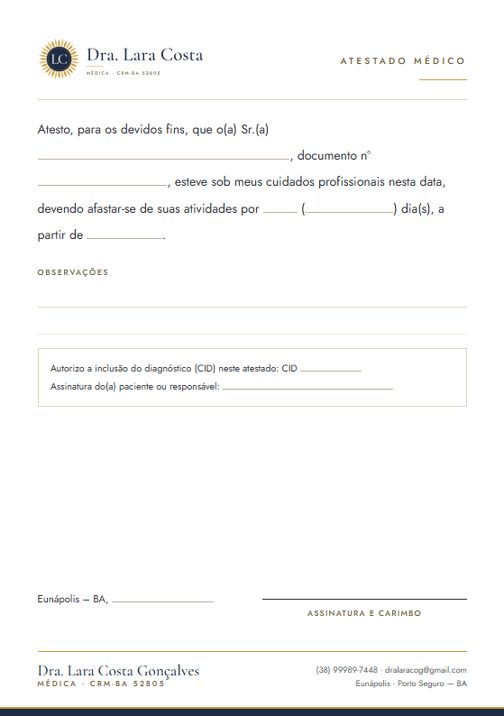 Prévia do atestado médico A5