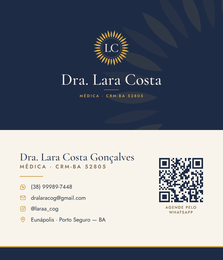 Prévia do cartão de visita, frente e verso